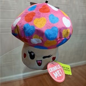 - Snug Arooz Love U So Much Mushroom Clinker And With Squeaker.8”